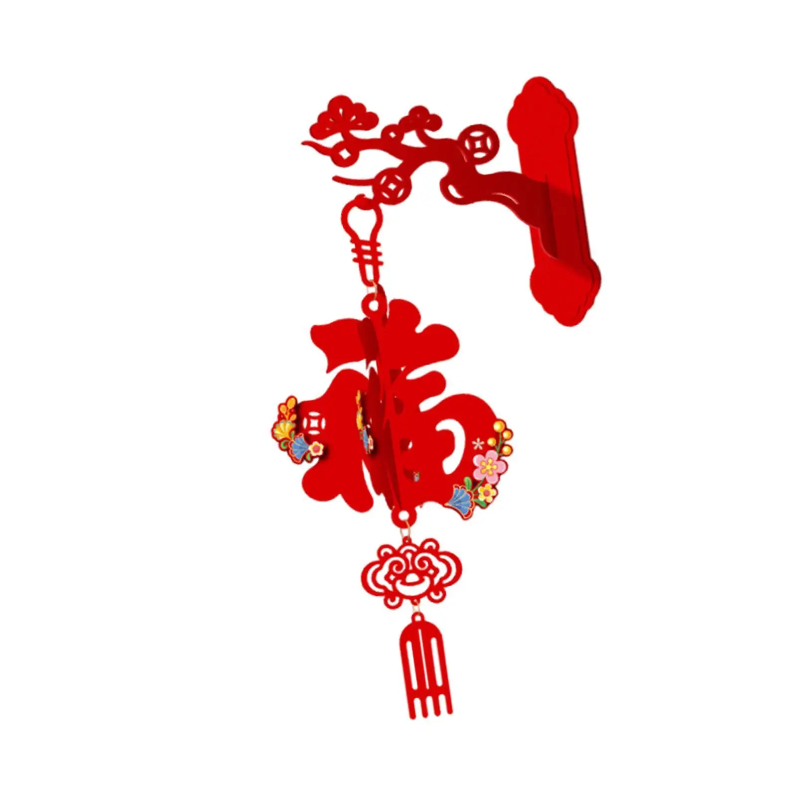 Blessing Tassel Pendant Ornament Chinese New Year Ceiling Hanging Decoration for Housewarming Holiday Living Room view 2