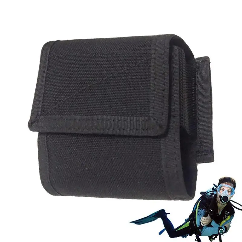 

Diving Weight Pocket Diving Pouch Waterproof Underwater Storage Bag Adjustable Lid Safe Gear Bag Long Lasting For Buoy