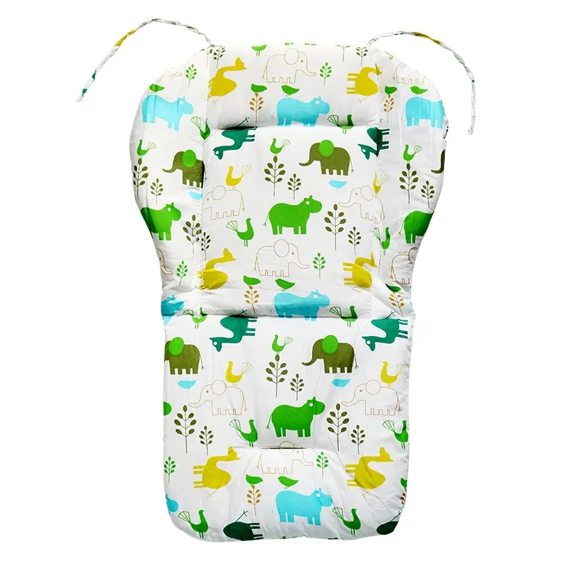 Baby Kids Highchair Booster Seat Cushion Mat - Cotton Fabric