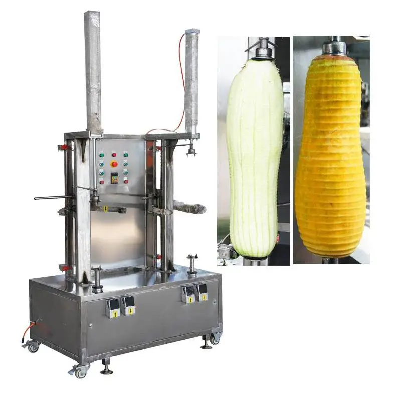 Commercial pineapple peeling machine/pumpkin peeling machine/melon peeling machine