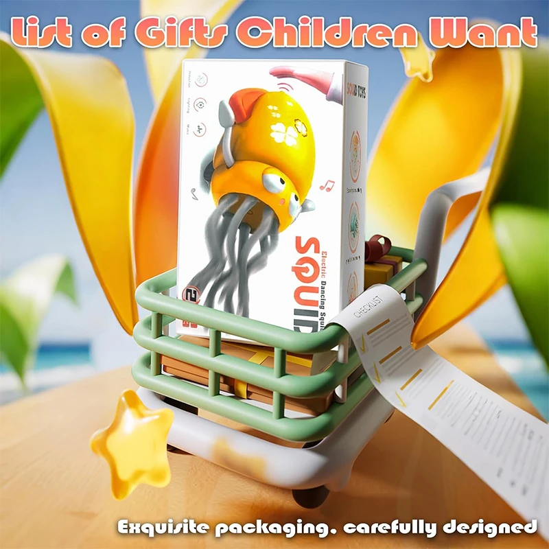 Magische Dansende Octopus Swingende Octopus Octopus Dansende Octopus Kind Elektronisch Huisdier Speelgoed Cartoon Interactief Onderwijs Speelgoed Cadeau