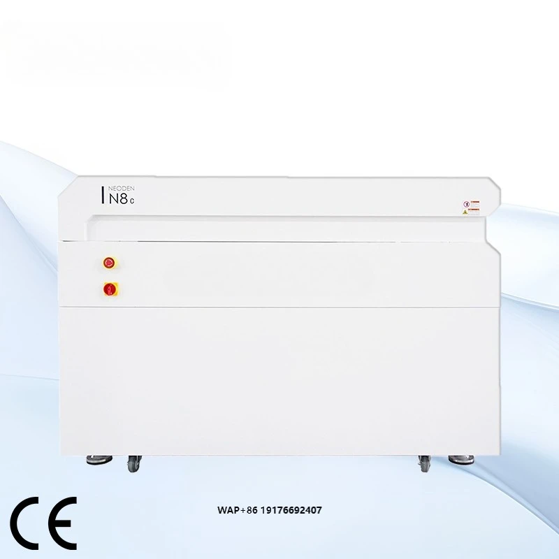 IN8C Low Power Hot Wind 8 Heating Zones Automatic Track Transmission Smt Smd Pcb Soldering Pcba Line Reflow Oven Machine