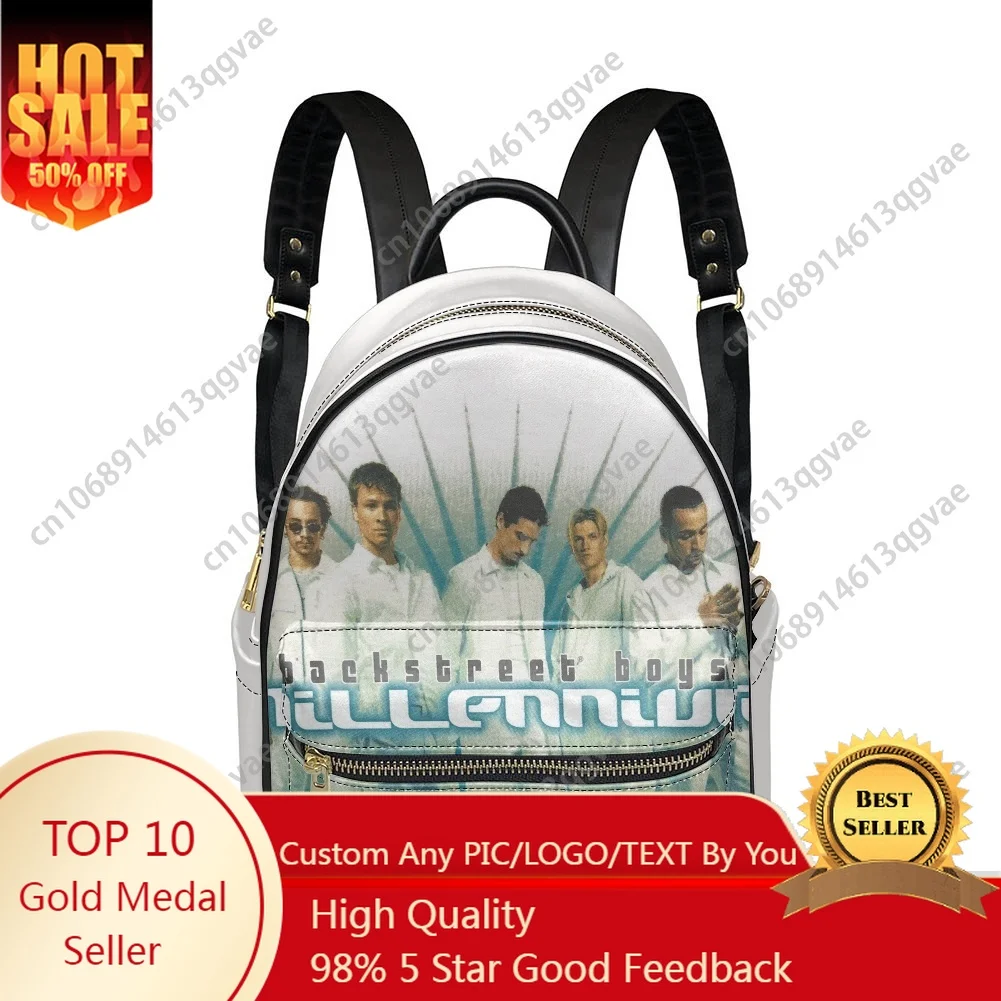 

Hot Band Backstreet Boys BSB Backpack Womens Men Personalized Double Shoulder Bag Business Travel Bookbag Rucksack Gift Daypack