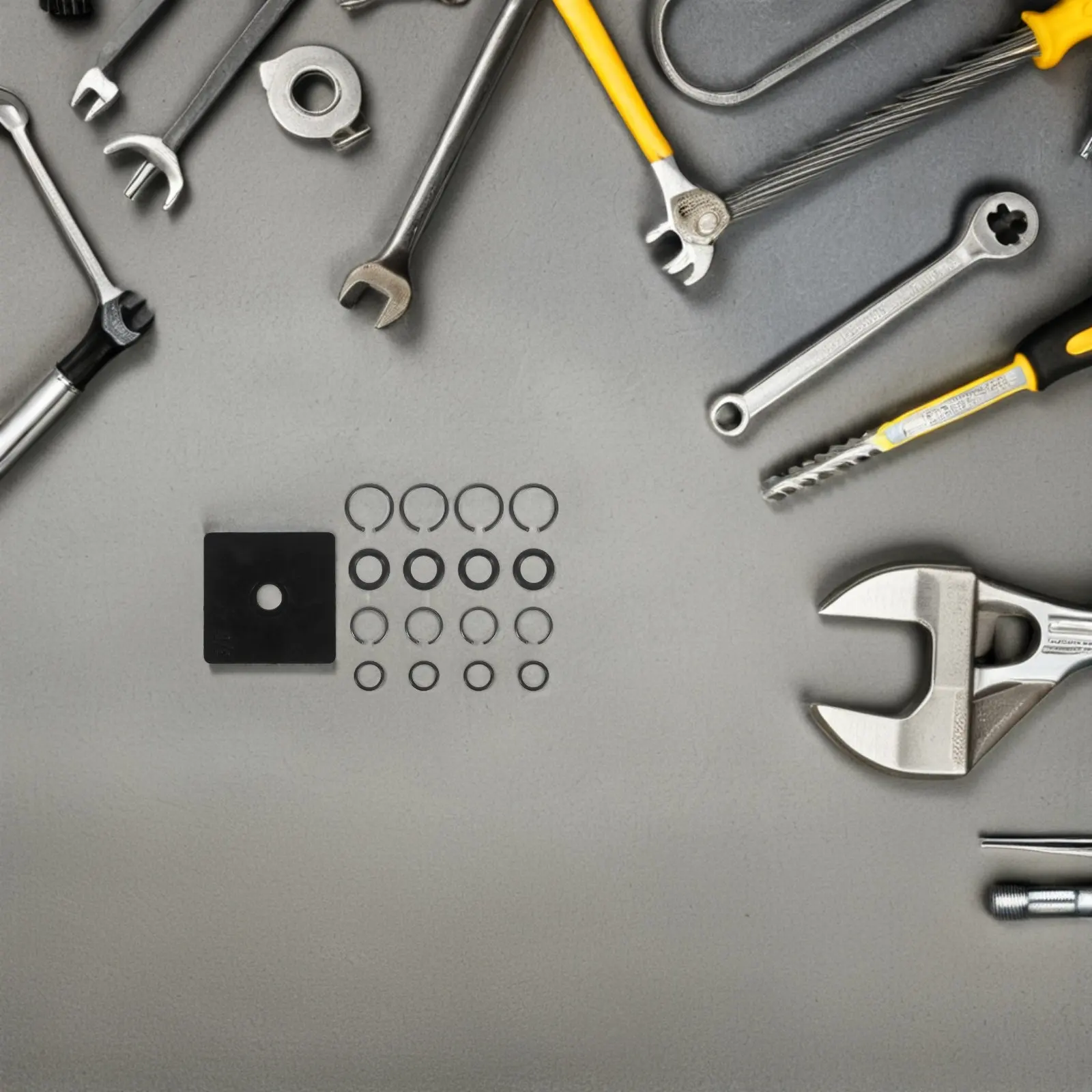 

17Pcs Impact Retaining Ring Clip Set O-Ring Fast Change System Compatible Pneumatic Wrench Anvil Install Repair Tool