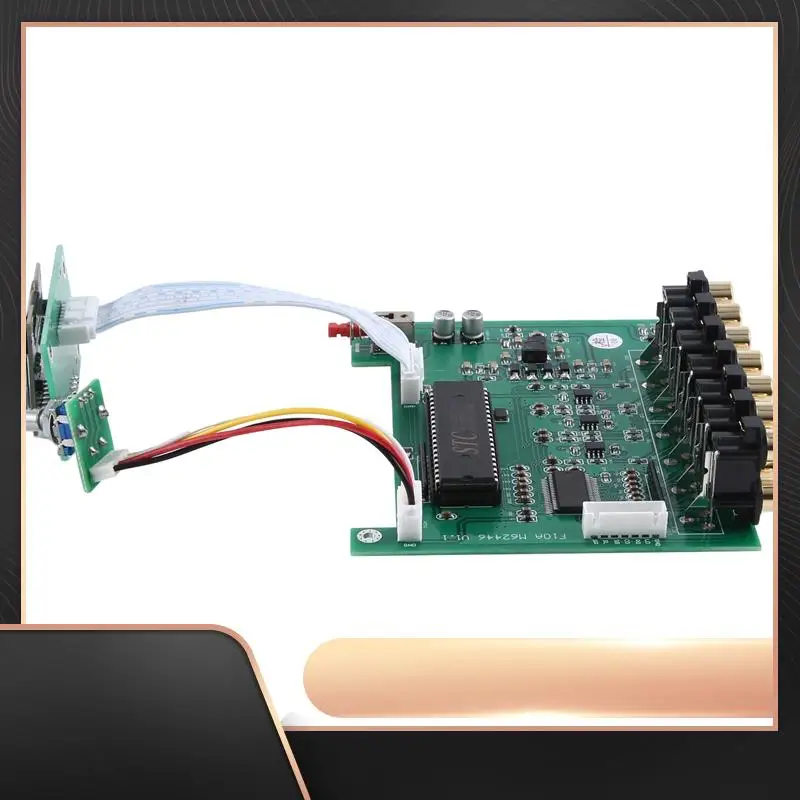 

Dlhifi F11 M62446 предусилитель 5,1 6-канальный полностью независимый пульт дистанционного управления OLED-дисплей для Hi-Fi усилителя ЦАП простая установка-N34R