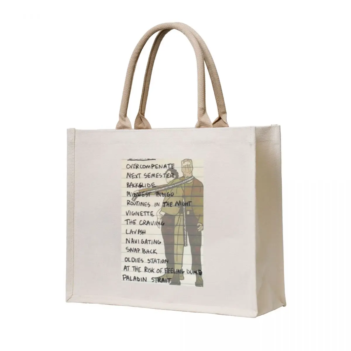 

Clancy tp set list Tote Bag Custom bag Lady bag Women's tote Canvas