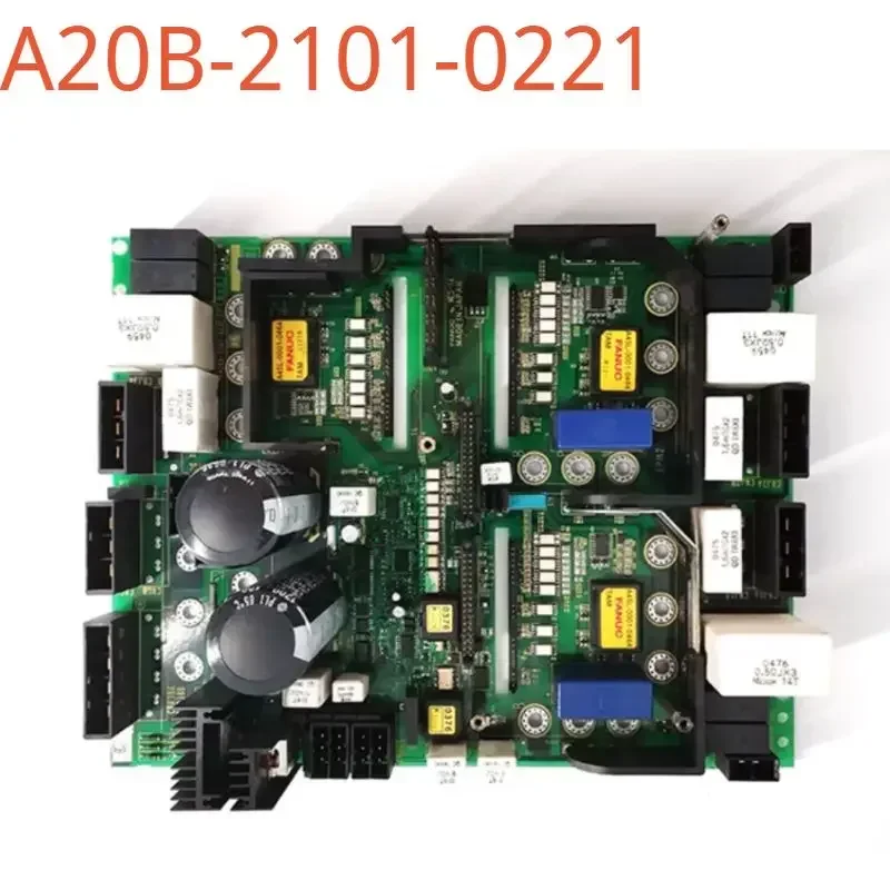 A20B-2101-0221 Fanuc robot servo drive board stock A20B-2101-0221 A06B-6107-H002 driver test OK