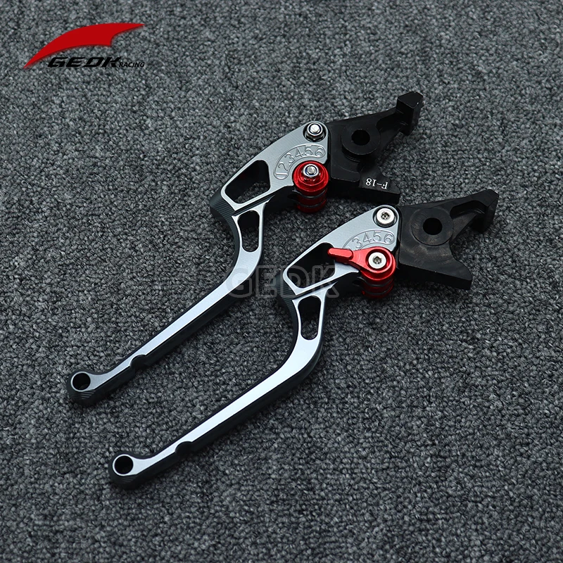 2 Pcs CNC Alloy Motorcycle Brake Handle For Honda FORZA 250 300 350 750 2017-2022 Adjustable Size Clutch Drum Brake Lever