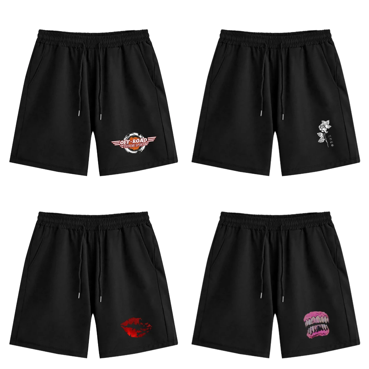 

2025 Summer New Men's Beach Shorts Hot Selling Printed Casual Fashion Breathable Fantastic Friendly Drawstring Large Sports