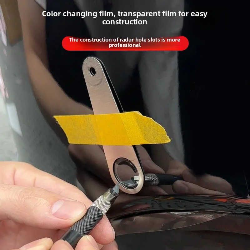ALIWRAP Car Film Wrap Tool Set Radar Hole Circular Aid Cutter Car Cover Transparent Film Color Changing Film Round Cutting Mold