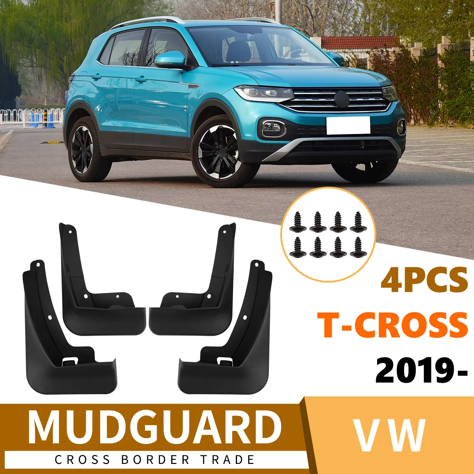 

Suitable for Volkswagen Tanying T-Cross 2019-2025 Tukai car tire fender skin off-road modification