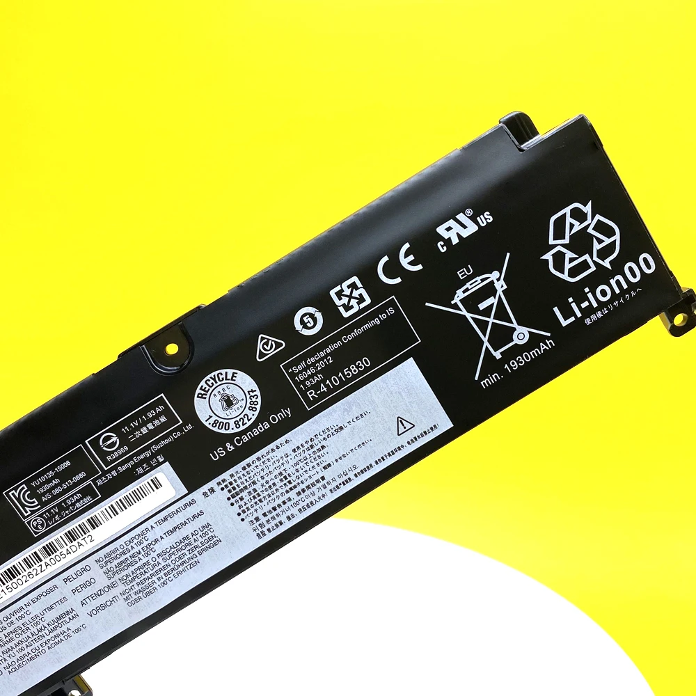 Battery For Lenovo ThinkPad T460s T470s 01AV405 01AV407 00HW022 00HW023 00HW024 00HW025 00HW038 11.4V 24WH