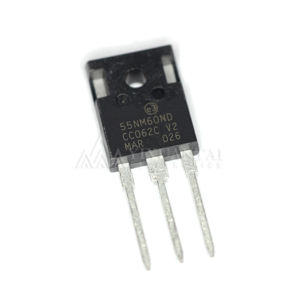 STOCK 5PCS/LOT NEW Original   STW55NM60ND    Marking:55NM60ND  55NM60N 55NM60  55V 600A TO247 TO-3P