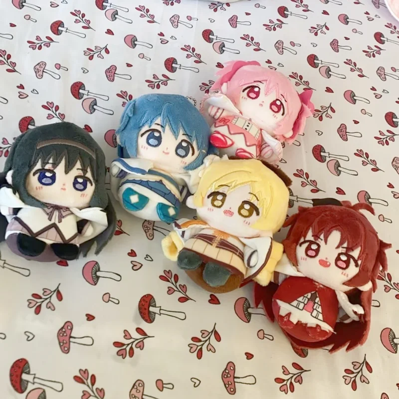 

Puella Magi Madoka Magica Plush Sakura Kyoko Kaname Madoka Tomoe Mami Cartoon Anime Figure Stuffed Doll Backpack Pendant