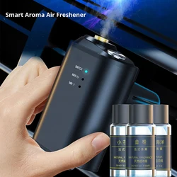 Essential Oil Car Air Freshener Aroma Generator Car Diffuser Bottle Vent Clip Auto Flavoring Deodorant Refill Perfume