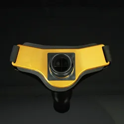 360°adjustable Sea Fishing Top Waist Protection Aluminium alloy Fishing Boat Waist Belt Belly Top Waist 6mm Waist Support Pad