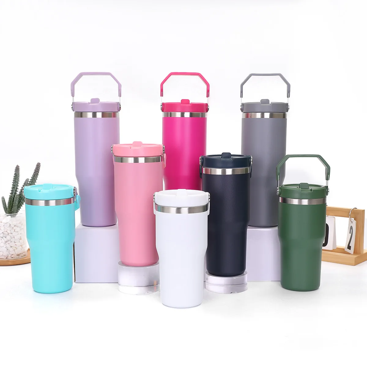 40oz portable car mug 304 stainless steel double vacuum mug portable double wall travel sports water bottle coffee thermos