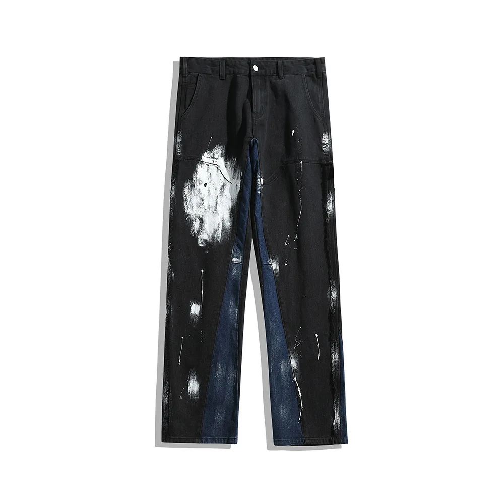 Hip Hop Jeans Casual Pants Streetwear Man Baggy Men Goth Trendyol Men's Street Wear Women's Trousers Straight Clothing