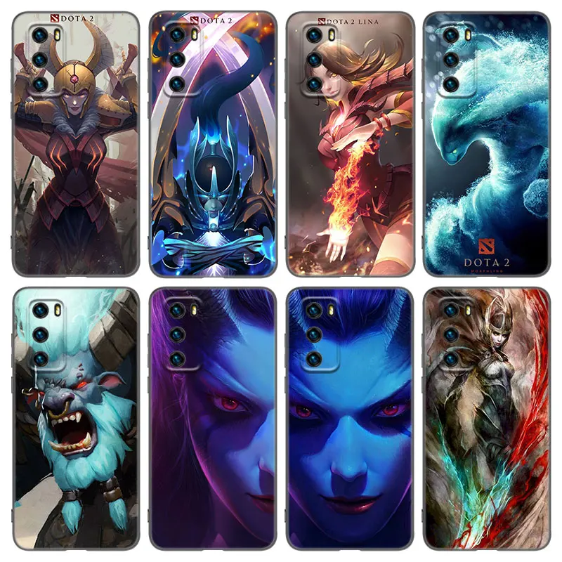 Dota 2 Game Phone Case For Huawei Pura 70 Ultra P20 P30 P40 Lite P60 Art P50 Pro P50E P Smart 2018 2019 2020 2021