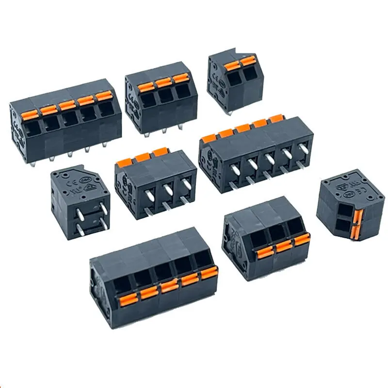 BALCK KFM736L 5.0 2P ~ 12P PCB SPRING TERMINAL BLOCKS KF550 5.0mm Monolayer Quick Connection MC-TP/F5.0AXXP PHOENIX CONT