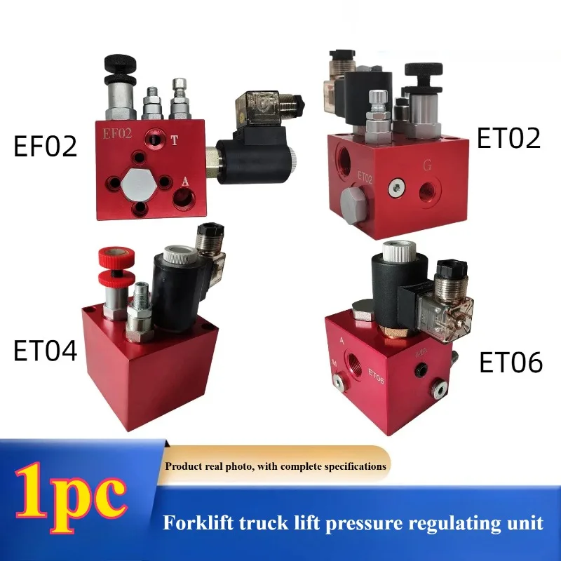 1PC 24V/12V/220V Power Unit EF02 ET02 ET04 ET06 Hydraulic Valve Group Support Valve