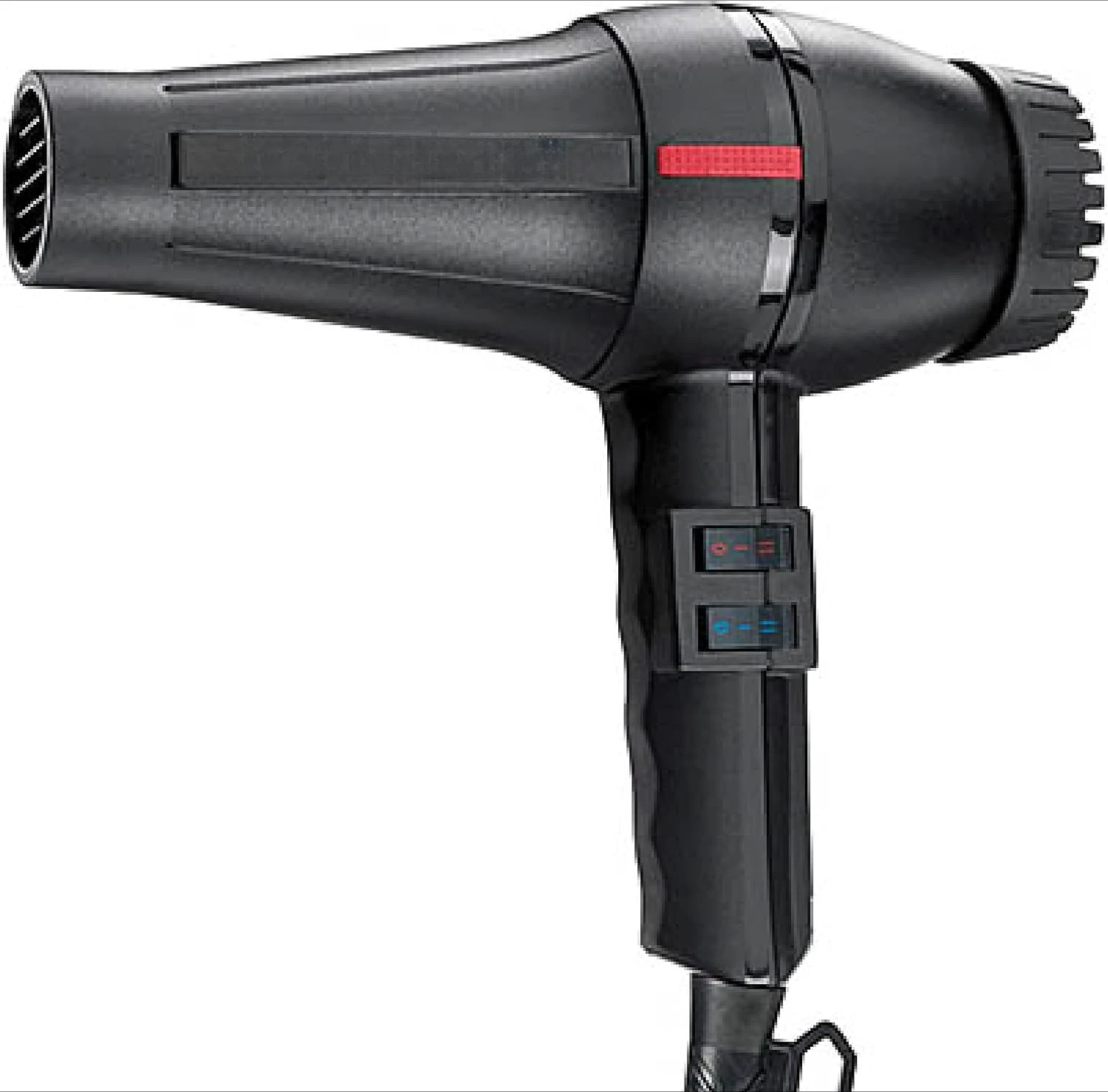 Hair Dryer Twin Turbo 2600 Professional Size Hot Blow Attachment Bundle Fast Drying All Seasons Black