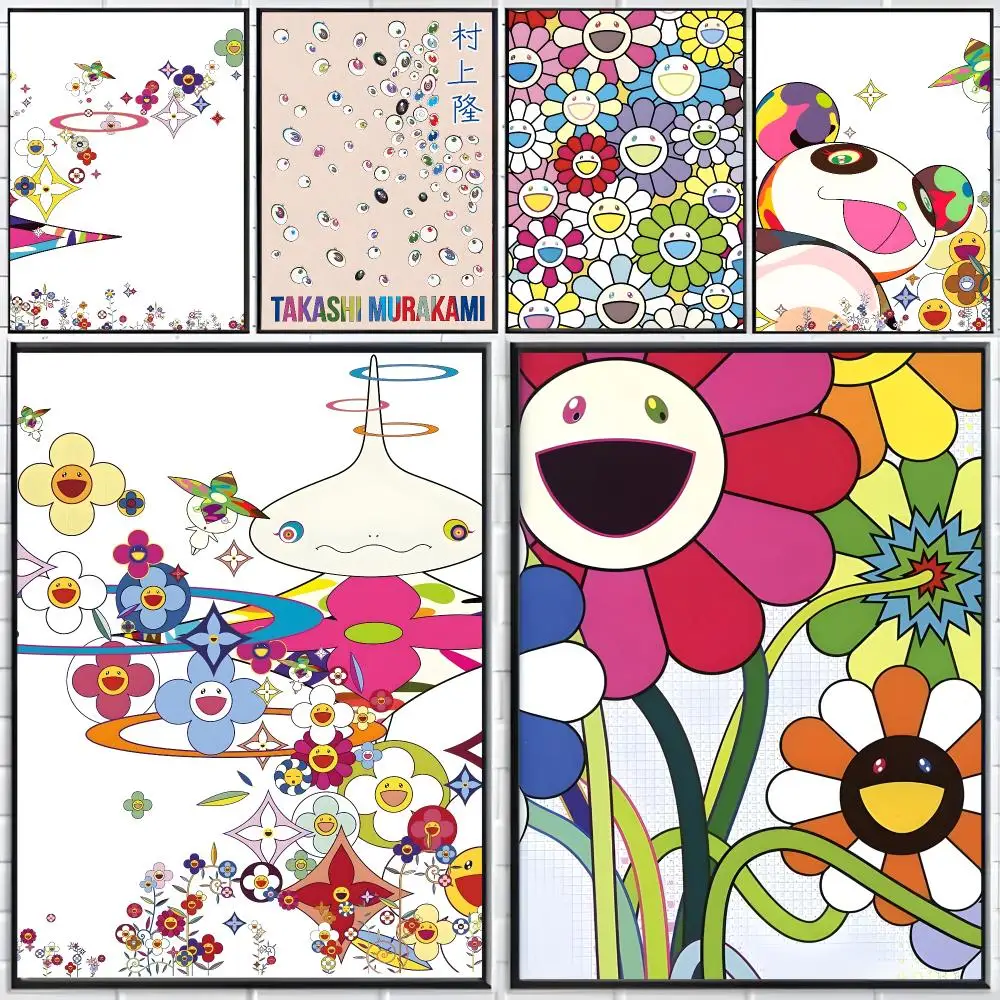 artist superflat T-Takashi Murakami Poster Distinct Home Decor Concepts Chic Indoor Art Pieces