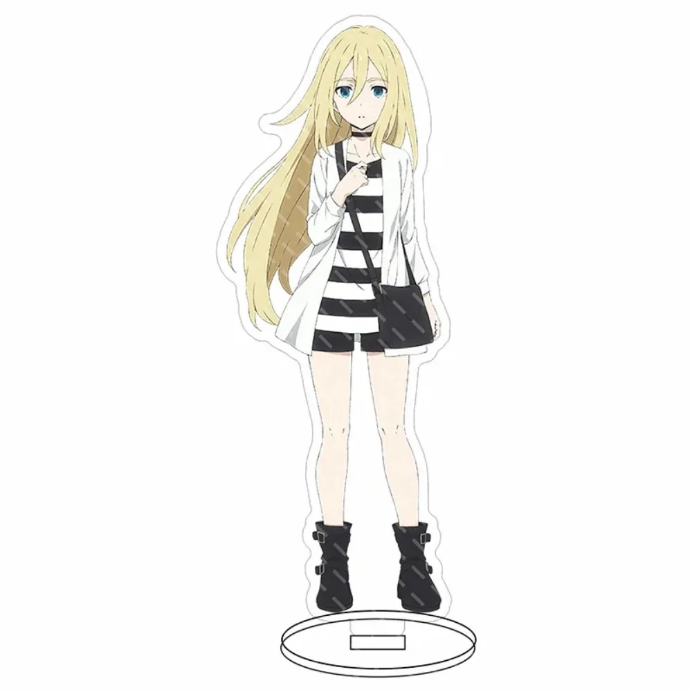 Anime Game Angels of Death Ray&Zack Acrylic Stand Model Toys Collectible Cartoon Print Cosplay Stand Figure Desk Decor Fans Gift