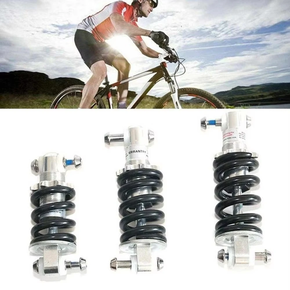 Amortiguadores de Resorte para Bicicleta de 150/125/100 mm, 650/750/1200/1500 lb, Suspensión, Amortiguador Trasero para Bicicleta de Montaña, Piezas de Ciclismo