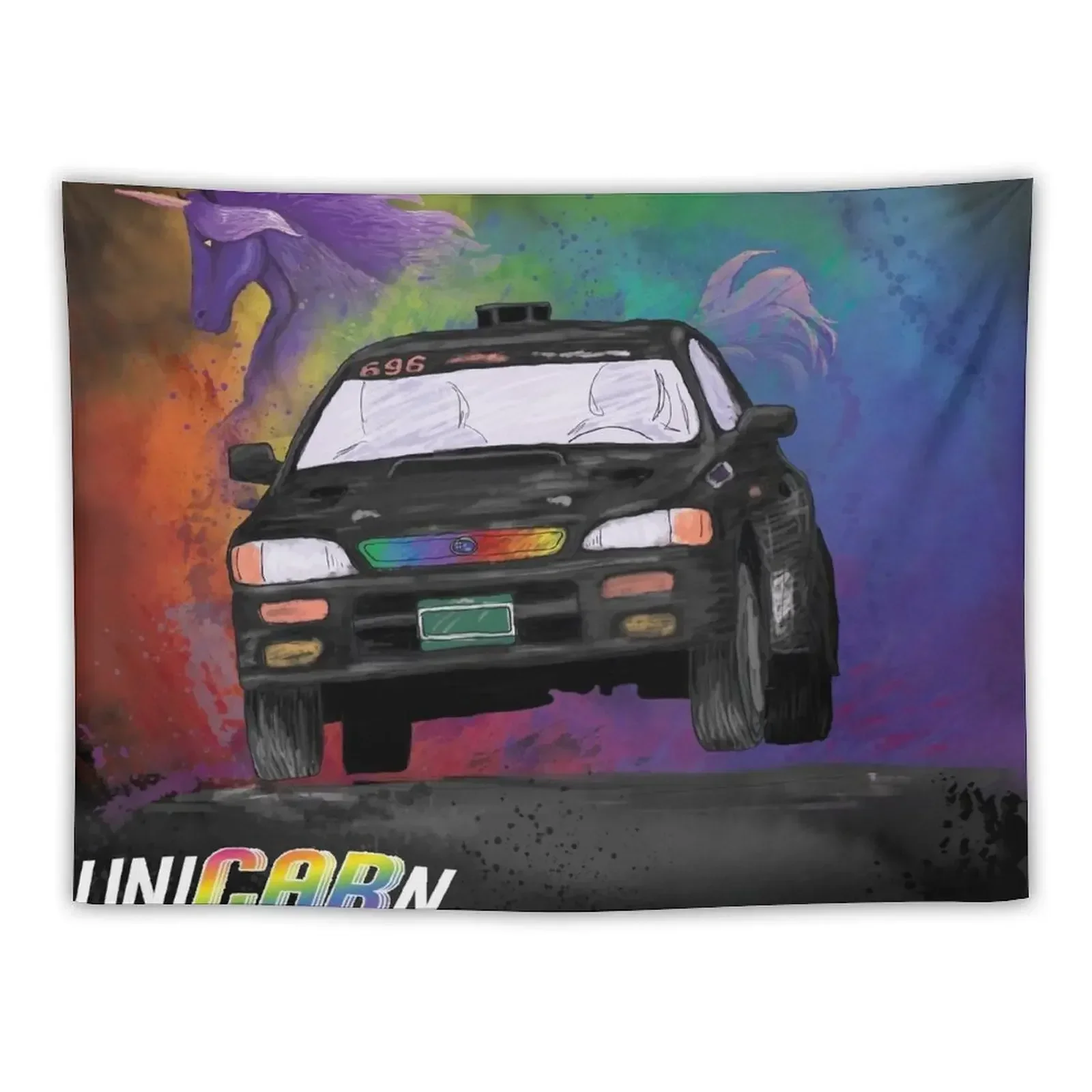 

Best Rally Team Rainbow Dust Merch Tapestry Room Decoration Aesthetic Room Decorations Tapestry