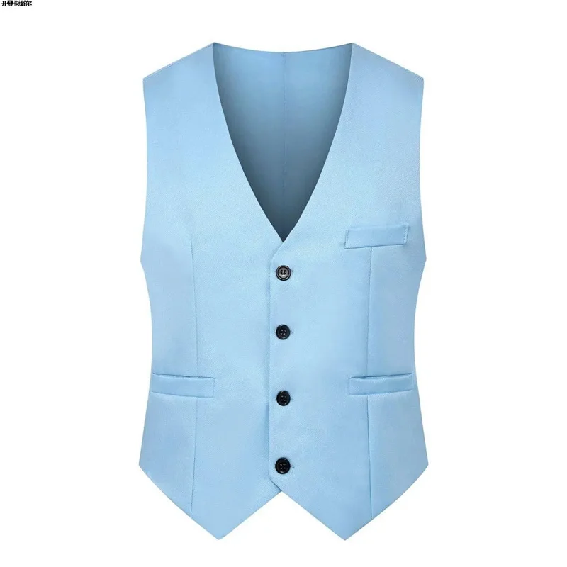 Women Blazer Vest 2025 Spring Summer New White V-neck Cardigan Vest Women's Sleeveless Top Lady Sleeveless Jacket ﻿