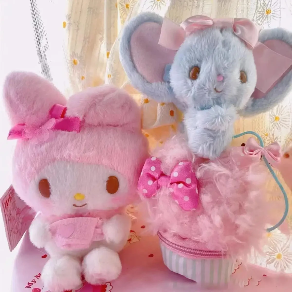 Sanrio My Melody Friend Frando Sleutelhanger Kawaii Kleine Muis Rugzak Accessoires Speelgoed Meisje Poppen Collectibles Ornamenten