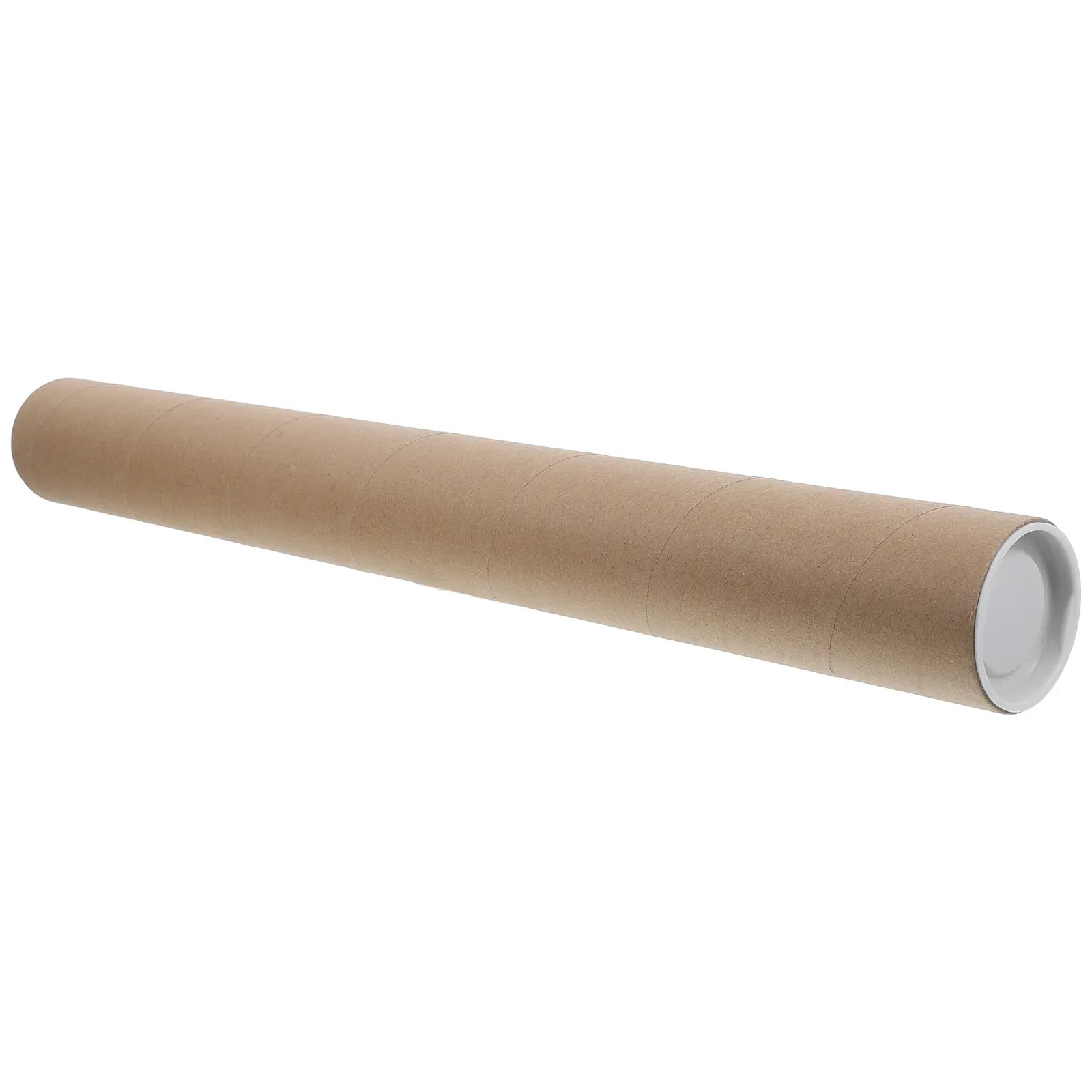 Kraft Paper Mailing Tube Round Strong Protective Poster Tube for Mailing Storage of Posters Artwork Documents Poster Tubes view 4