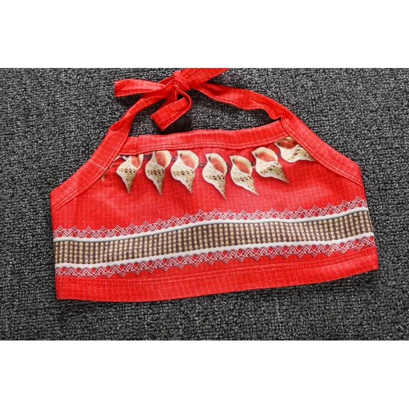 Vestido de 1er cumpleaños de Disney para niñas, ropa de Moana, fantasía para bebés, Kit de fiesta para niños, disfraz de Carnaval de Vaiana, disfraz para bebés