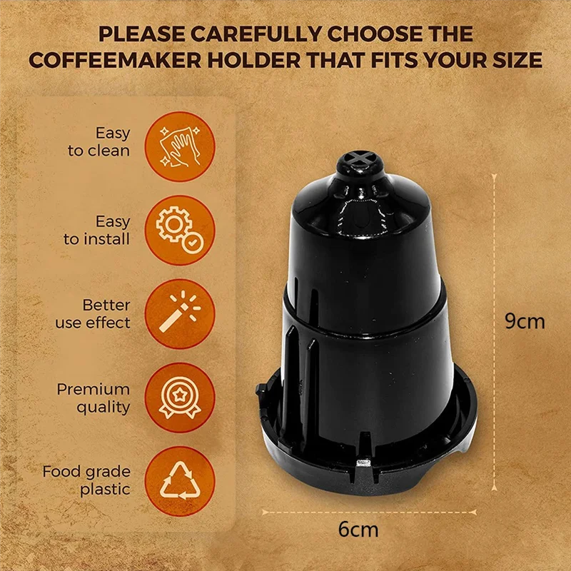 Sostituzione della parte del supporto Keurig con ago di uscita, compatibile con K-Elite, K-Café, K-Slim, modelli classici - Macchine da caffè