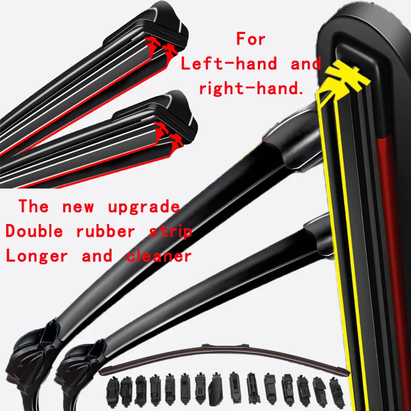 

For Hyundai i40 Estate 2011-2019 2012 2013 2014 Wiper Front & Rear Wiper Blades Windshield Windscreen Window Brushes 26"+16"+14"