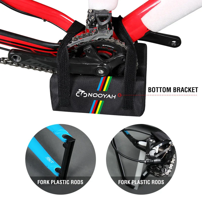 NOOYAH バイクバッグ 自転車トラベルバッグ MTB ロードバイク輸送