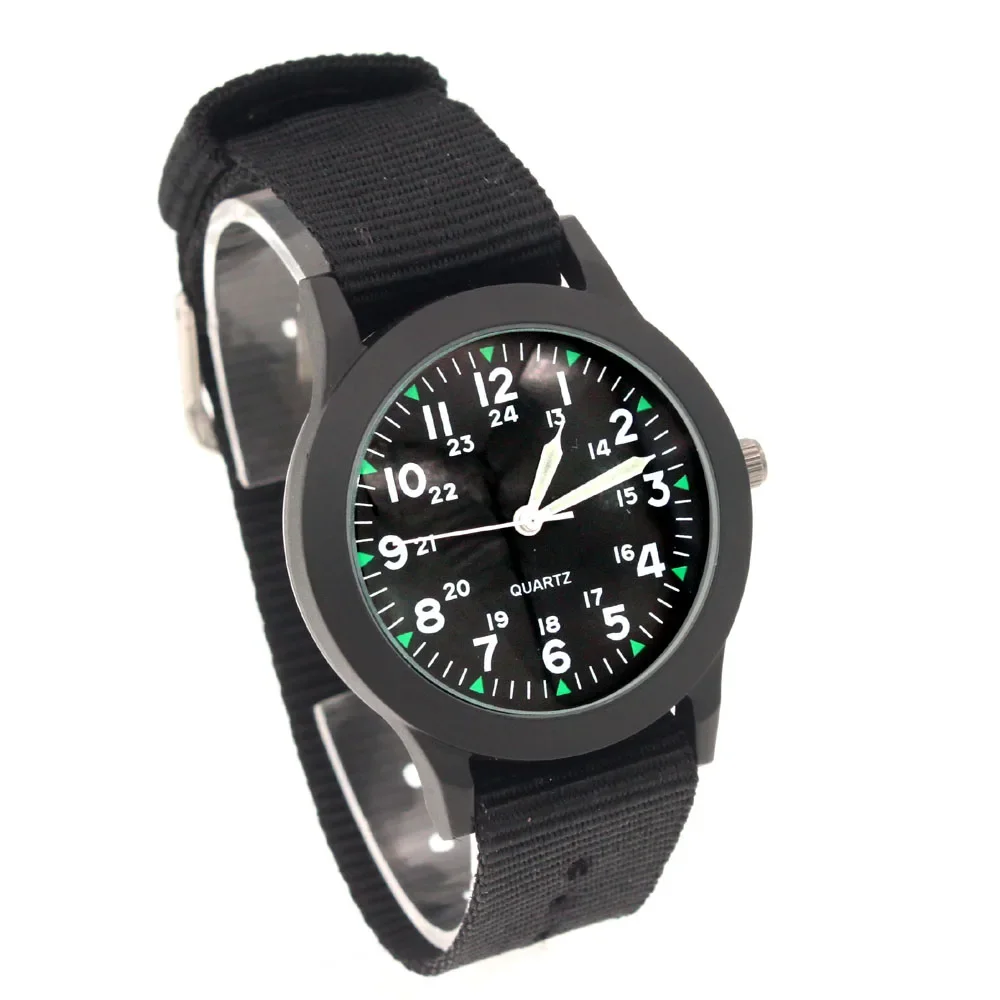 Chaoyada Jungen Männer Studenten Sport Quarzuhren Mädchen Wasserdicht Geschenke Uhr Kinder Leinwand Mode Armbanduhren