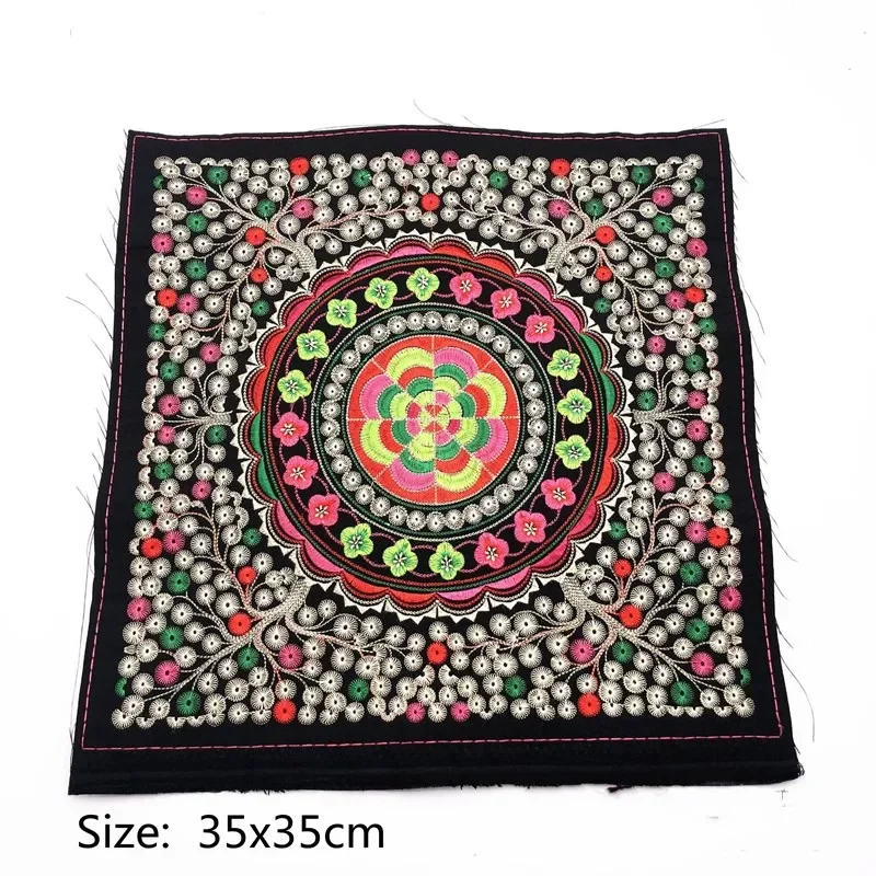 1pcs Ethnic Style Embroidery Cloth Patch Applique Clothes Decorative Applique Cheongsam Chinese Clothing Patch