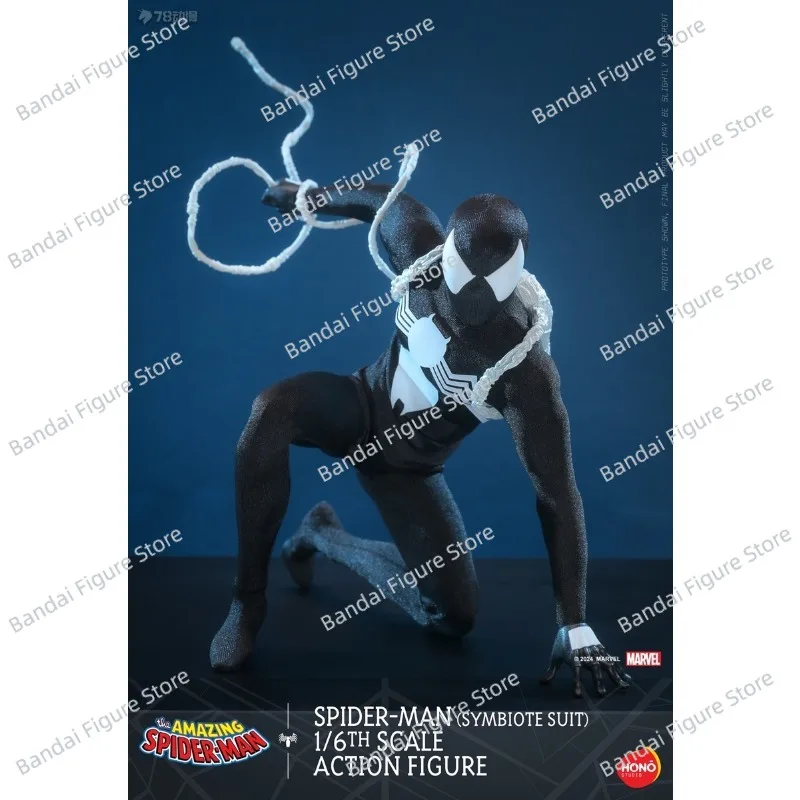 HOTTOYS HONO STUDIO HT HS04 1/6 Marvel Аниме Человек-паук Симбиот Костюм Фигурка Супергерой Нежный 12 HOTTOYS HONO STUDIO HT HS04 1/6 Marvel Аниме Человек-паук Симбиот Костюм Фигурка Супергерой Нежный 12