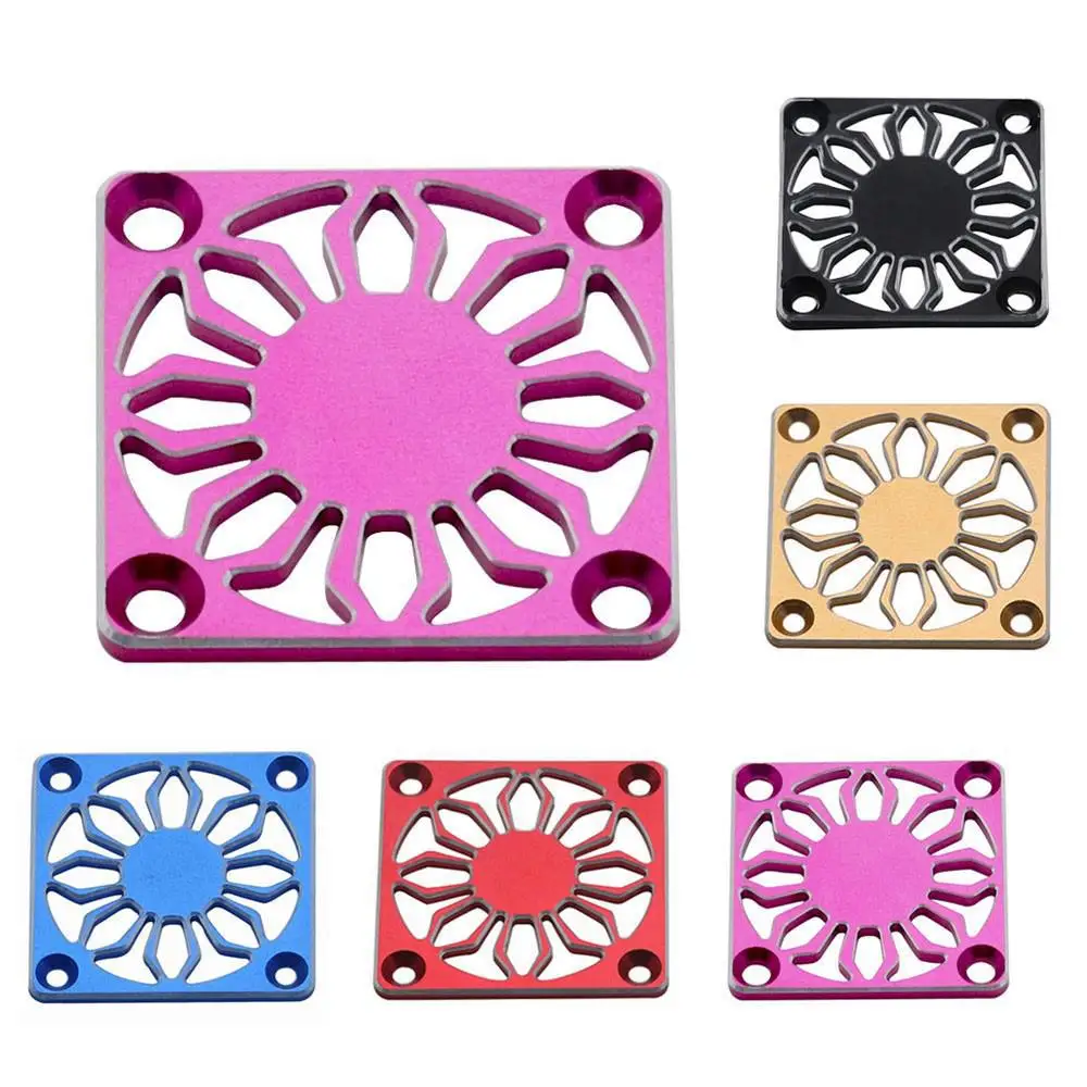 1pcs Aluminum Alloy Cooling Fan Cover 30mm Or 40x40mm For Rc Motor Esc Electric Regulating Fan Protection Cover