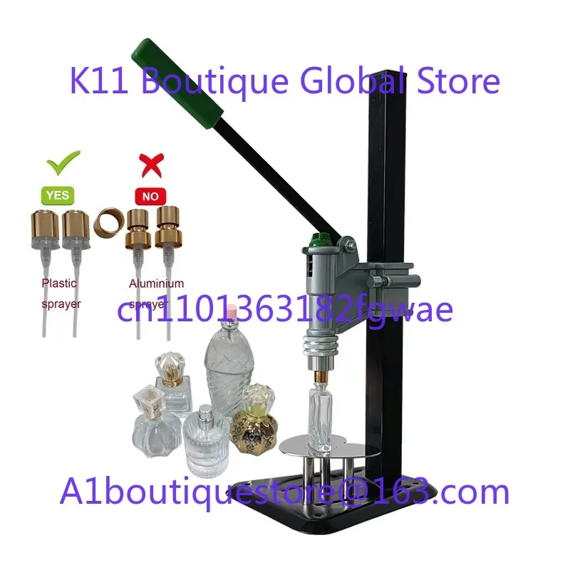 XS02 source manufacturer manual perfume crimping crimping machine collar capping bottle crimping machine