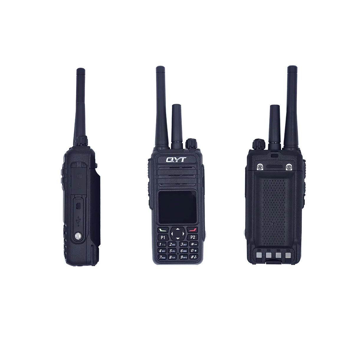 

QYT NHAD-800D GPS dual mode analog digital vhf uhf 4g poc walkie talkie long range