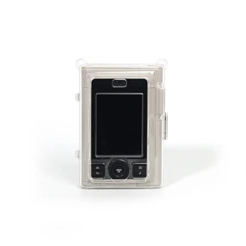 Protective Cover for Instax Mini liplay+Camera Transparent Storage Case,Crystal Protective Case Anti scratch with Lanyard(black) - Image 5