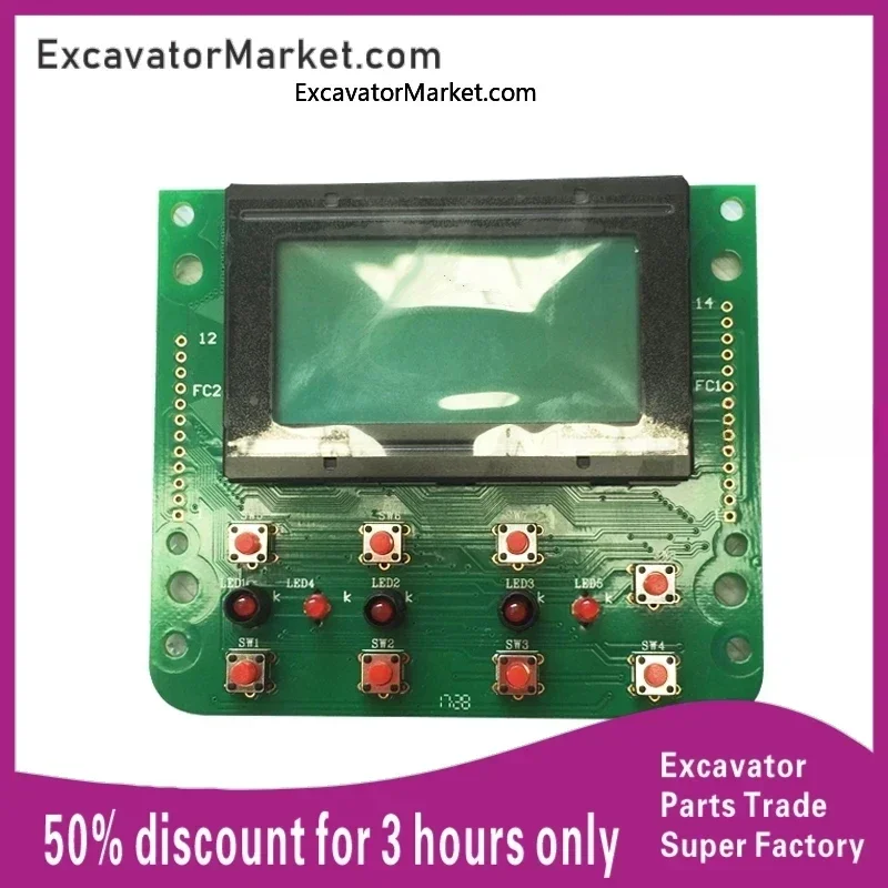 

For Kobelco 200-6-6E 230-6E Kobelco 66 excavator display E LCD excavator accessories For excavator