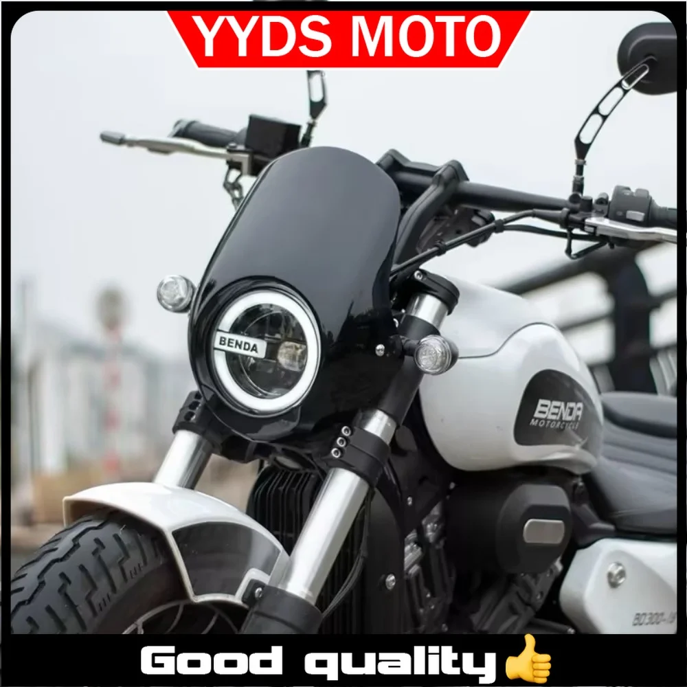 For Keeway V Cruise 125 Keeway V302c hood modified headlight cover front panel windshield windshield Keeway V302c V Cruise 125