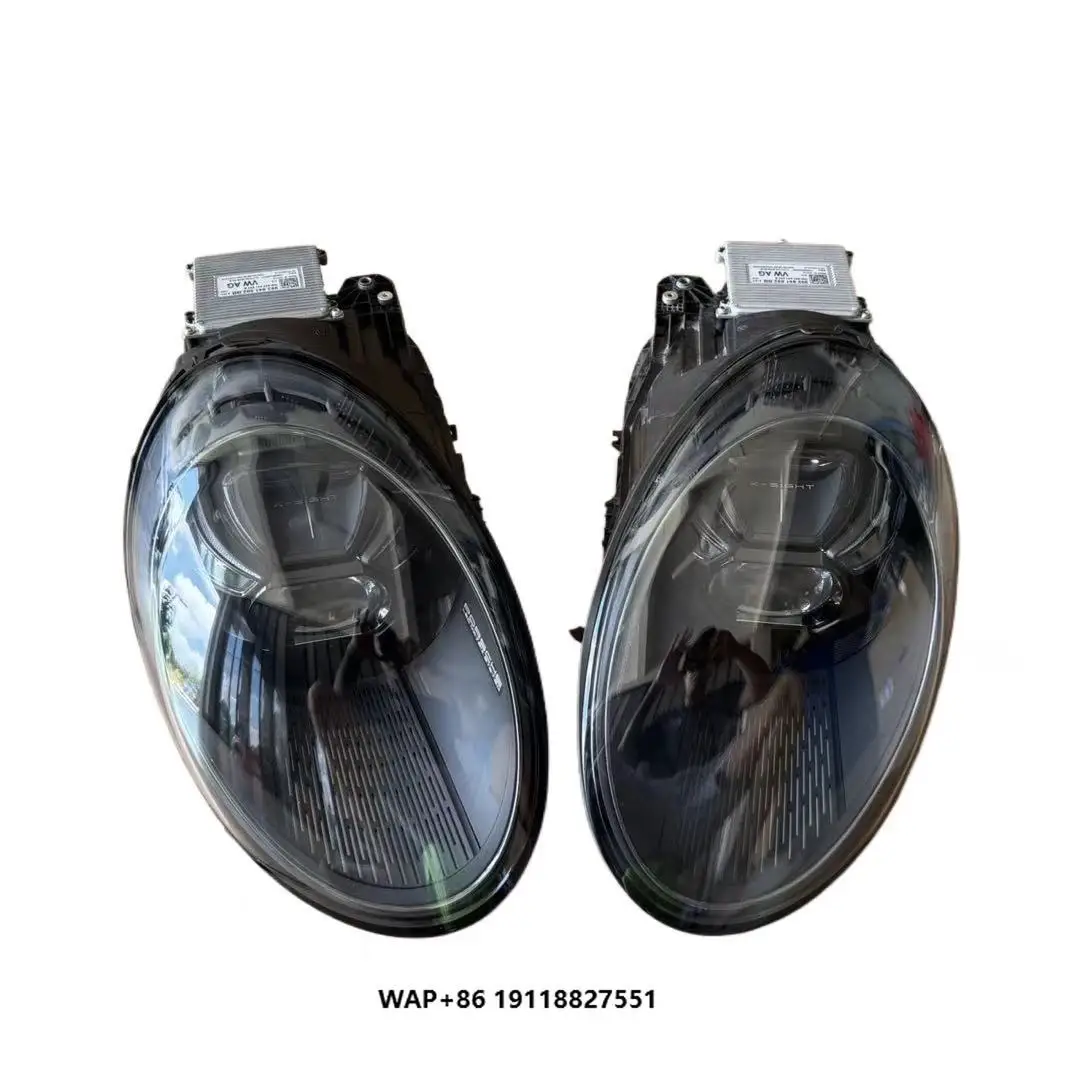 Suitable fore 992 original factory equipped with pdls blackened LED matrix four-eye headlight assembly.