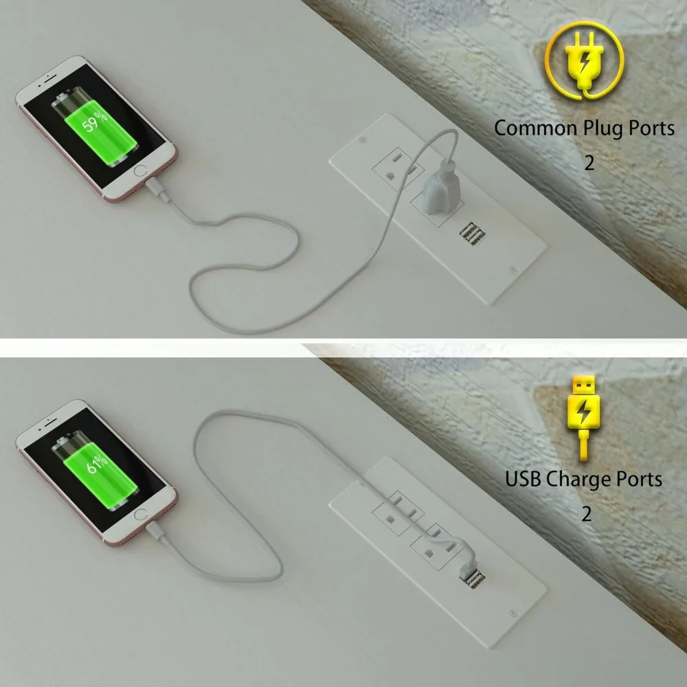 Suporte de TV LED para TV de 55 65 75 85 polegadas, centro de entretenimento simétrico montado com tomada de energia, console de TV de 60 70 80 polegadas TV Ta