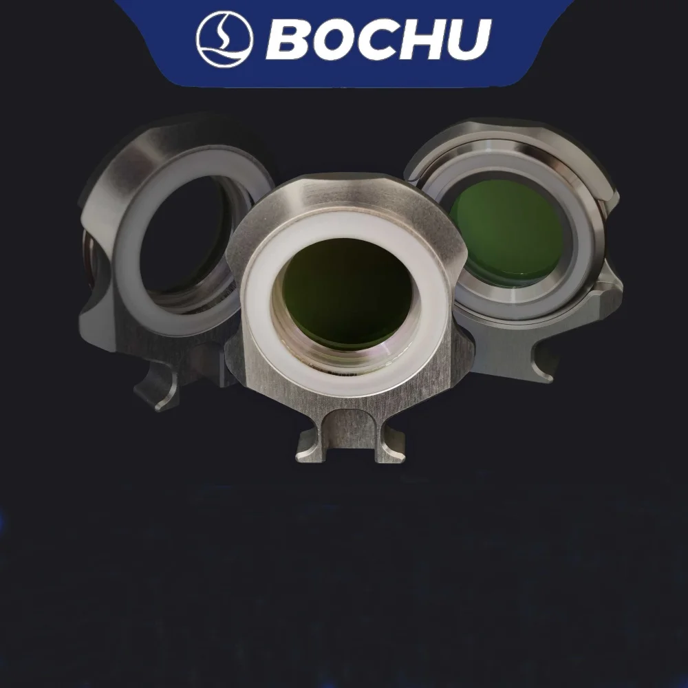 BOCHU Original Laser Cutting Head lower Protective Lens Assembly Windows drawer base for BOCI laser cutter gun BLT421S/BLT421TS