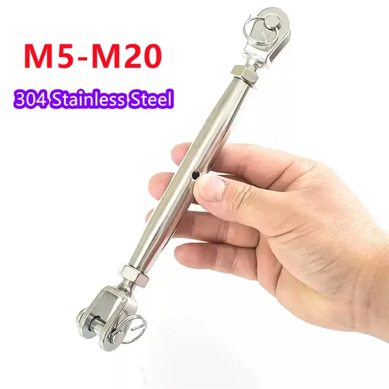 

M5 M6 M8 M10 M12 - M20 Закрытая кузовная челюсть/челюсть Винт фаркопа Корзина для цветов для натяжения троса Прочная нержавеющая сталь 304